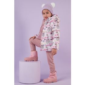 Lela 5763001 Açık Pembe Kız Çocuk Mont