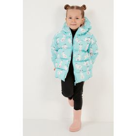 Lela 5763007 Pudra Kız Çocuk Mont