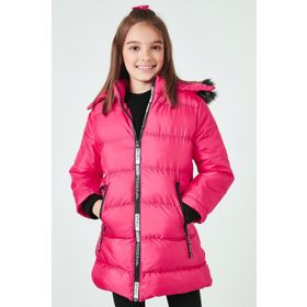 Lela 5765020K Pembe Kız Çocuk Mont