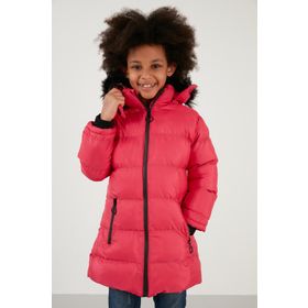 Lela 5765020K Pembe Kız Çocuk Mont