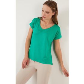 Lela 5862000 Açık Yeşil Kadın Bluz