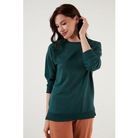 Lela 5863569 Sarı Kadın Sweatshirt