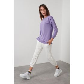 Lela 5863569 Sarı Kadın Sweatshirt