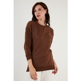 Lela 5863569 Sarı Kadın Sweatshirt