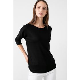 Lela 5863589 Siyah Kadın Bluz