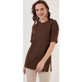 Lela 5863683 Kahve Kadın Bluz