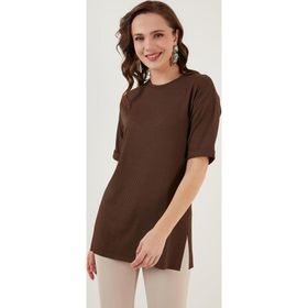 Lela 5863683 Kahve Kadın Bluz