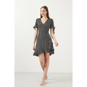 Lela 5863719 Siyah Kadın Elbise