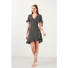 Lela 5863719 Siyah Kadın Elbise