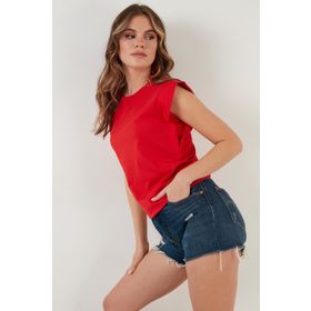 Lela 5864019 Kırmızı Kadın T Shirt