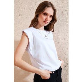 Lela 5864019 Siyah Kadın T-shirt
