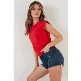 Lela 5864019 Taba Kadın T Shirt