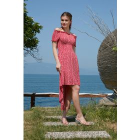 Lela 5864026 Kırmızı Kadın Elbise