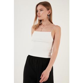 Lela 5864064 Beyaz Kadın Bluz