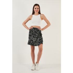Lela 5864152 Mavi Kadın Etek