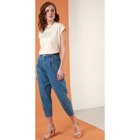 Lela 5864217 Taş Kadın T Shirt