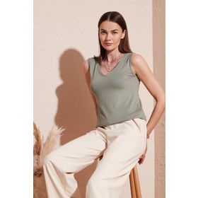 Lela 5864384 Gri Kadın Bluz