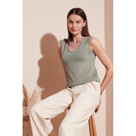 Lela 5864384 Olive Kadın Bluz