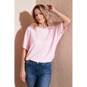 Lela 5864528 Toz Pembe Kadın Bluz