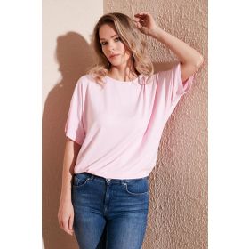 Lela 5864528 Toz Pembe Kadın Bluz