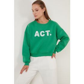 Lela 5864879 Gri Kadın Sweatshirt
