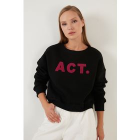 Lela 5864879 Gri Kadın Sweatshirt