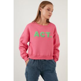 Lela 5864879 Gri Kadın Sweatshirt