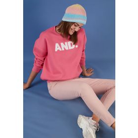 Lela 5864880 Beyaz Kadın Sweatshirt