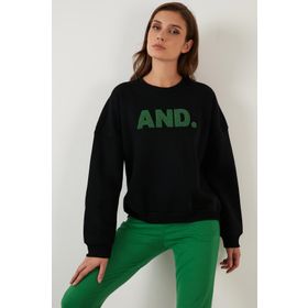 Lela 5864880 Beyaz Kadın Sweatshirt