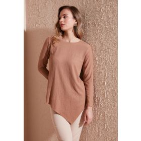 Lela 5864971 Bisküvi Kadın Bluz