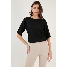 Lela 5864975 Siyah Kadın Bluz