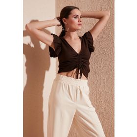 Lela 5865015 Siyah Kadın Bluz
