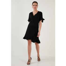 Lela 5865016 Siyah Kadın Elbise
