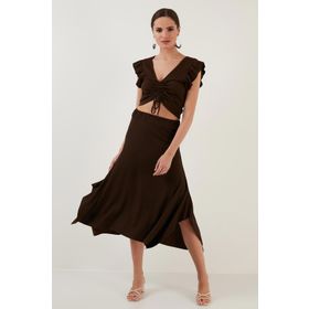 Lela 5865017 Siyah Kadın Etek