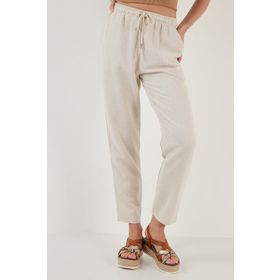 Lela 5865019 Siyah Kadın Pantolon