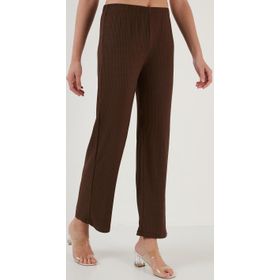 Lela 5865028 Kahve Kadın Pantolon