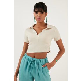 Lela 5865035 Ekru Kadın Bluz