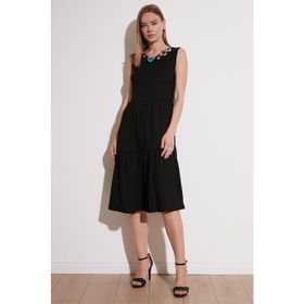 Lela 5865099 Siyah Kadın Elbise