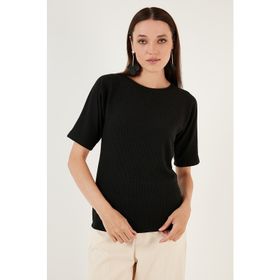 Lela 5865345 Siyah Kadın Bluz