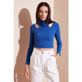 Lela 5865348 Olive Kadın Bluz