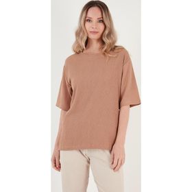 Lela 5865365 Bisküvi Kadın Bluz