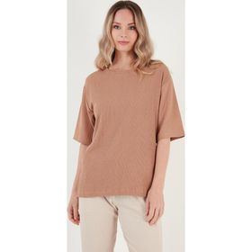 Lela 5865365 Bisküvi Kadın Bluz