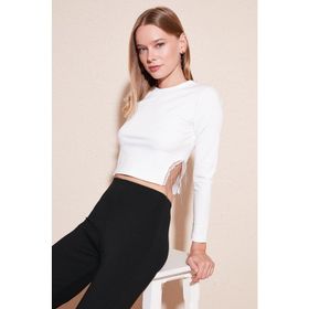 Lela 5865398 Beyaz Kadın Bluz