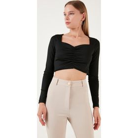 Lela 5865401 Siyah Kadın Bluz