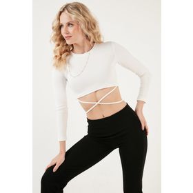 Lela 5865402 Siyah Kadın Bluz