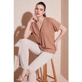 Lela 5865567 Siyah Kadın Bluz