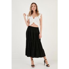 Lela 5865568 Nar Çiçeği Kadın Etek