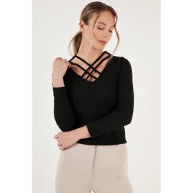 Lela 5865583 Ekru Kadın Bluz
