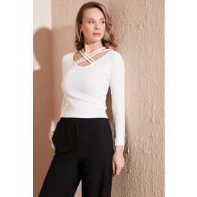 Lela 5865583 Saks Kadın Bluz