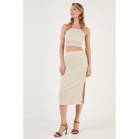 Lela 5865600 Taş Kadın Etek